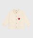 Veste en jean enfant uni