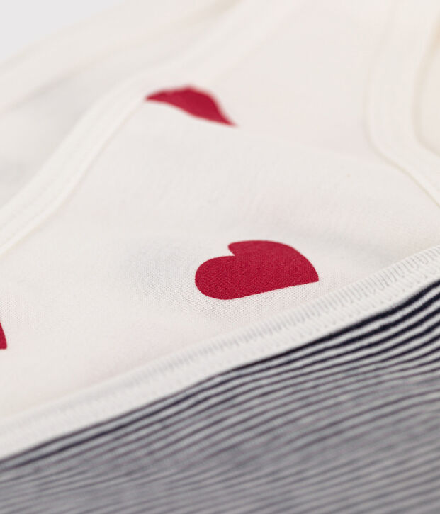 Lot 3 culottes en coton Femme multicouleur