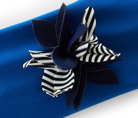Bandeau de bain enfant fille bleu RIYADH