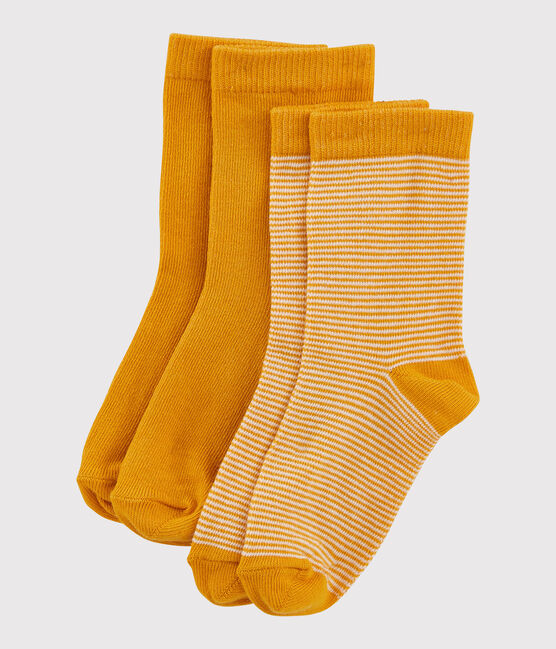 Lot de 2 de paires de chaussettes garçon-fille variante 1