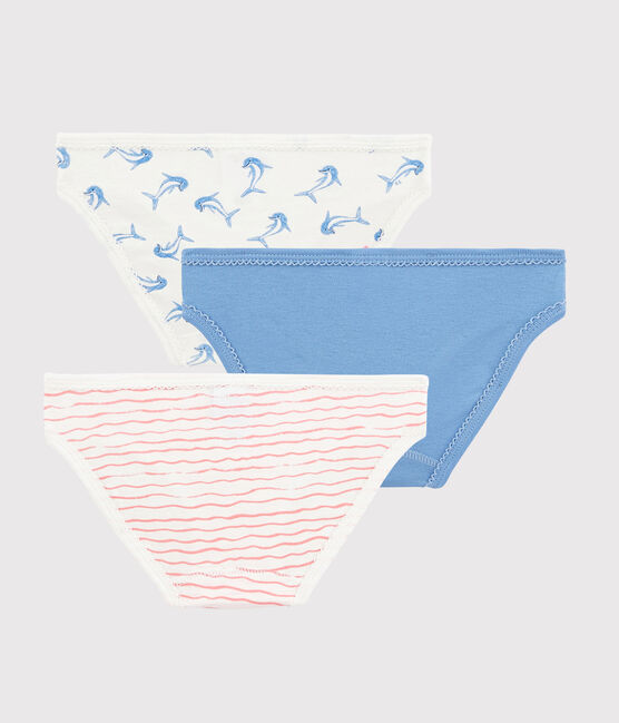 Lot de 3 culottes dauphins petite fille variante 1