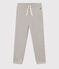 Pantalon de jogging en molleton enfant fille gris CHATON CHINE