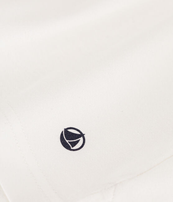 T-shirt LE BOXY en coton Femme blanc MARSHMALLOW