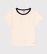 Tee-shirt manches courtes en coton enfant fille
