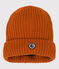 Bonnet enfant garçon-fille marron RUSTY