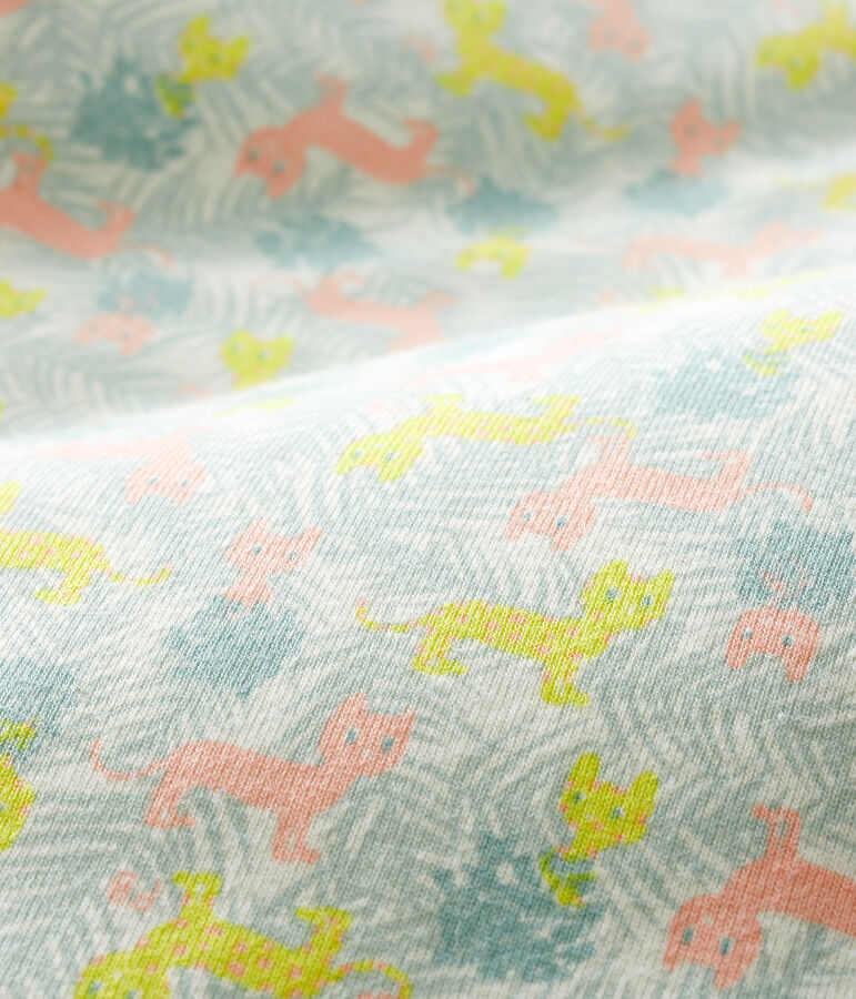 Gigoteuse b&eacute;b&eacute; en c&ocirc;te blanc/rose