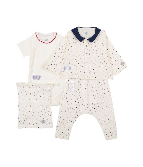 Ensemble 4 pièces bébé garçon imprimé VARIANTE 1 CN