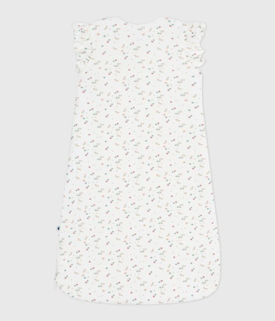 Gigoteuse bébé en velours imprimé fleuri TOG 3 blanc MARSHMALLOW/blanc MULTICO