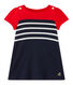 Robe bébé fille à rayures