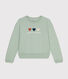Sweatshirt en molleton femme