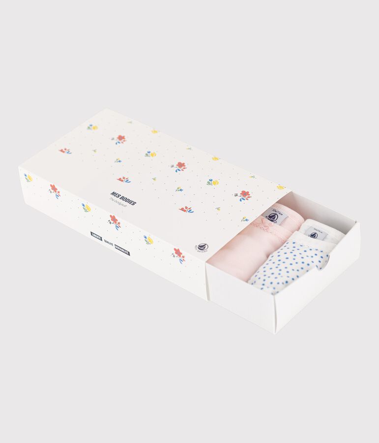 Lot de 5 bodies manches courtes en coton variante 1