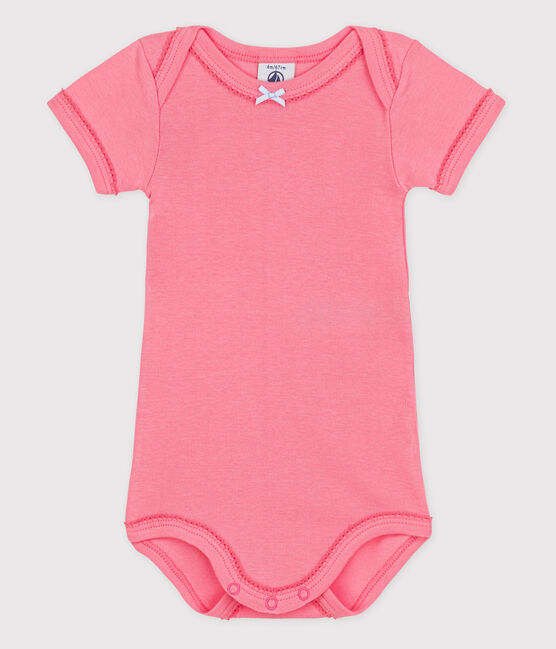Body manches courtes bébé rose GRETEL