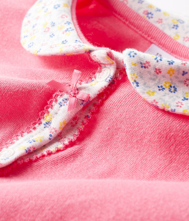 Dors bien b&eacute;b&eacute; fille en c&ocirc;te rose