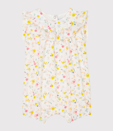 PETIT BATEAU - Combicourt imprimé bébé fille