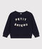 Sweatshirt en molleton enfant bleu SMOKING