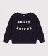 Sweatshirt en molleton enfant