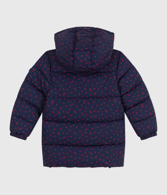 Doudoune longue enfant imprimée bleu SOIR/ MULTICO