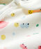 Combicourt fruits bébé fille en coton blanc MARSHMALLOW/blanc MULTICO
