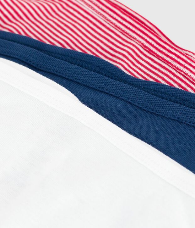 Lot de 3 culottes femme en coton multicouleur