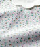Robe en molleton bébé. gris BELUGA/blanc MULTICO