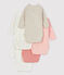 Lot de 5 bodies bébé en coton biologique variante 1