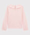 Tee-shirt à col enfant fille rose MINOIS