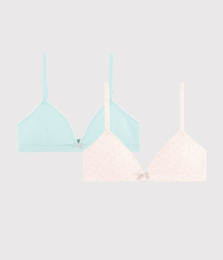 Lot de 2 soutiens-gorge &agrave; paillettes fille variante 1