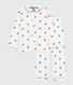 Pyjama boutonné enfant en coton imprimé