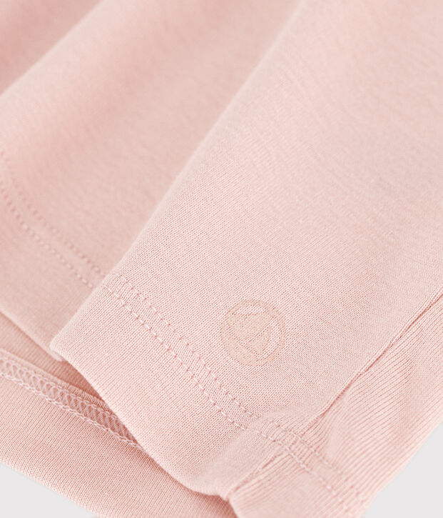 Tee-shirt manches courtes enfant fille rose