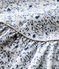 Robe manches courtes en popeline bébé fille blanc MARSHMALLOW/blanc MULTICO