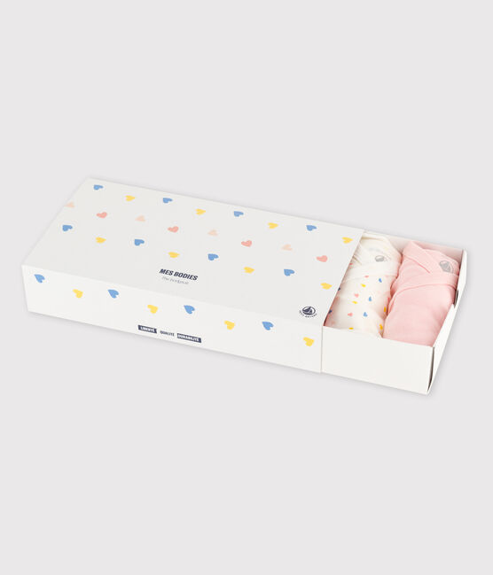 Lot de 5 bodies bébé en coton biologique variante 1