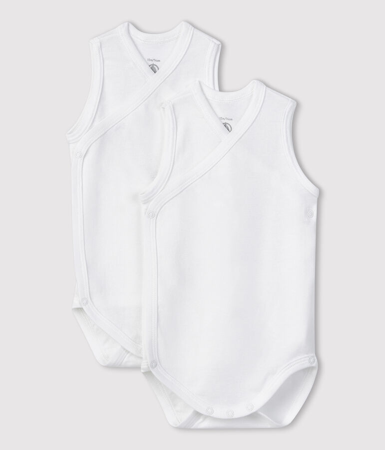 Duo de bodies naissance sans manches b&eacute;b&eacute; variante 1