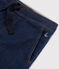 Pantalon enfant garçon en denim bleu DENIM BLEU FONCE