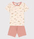 Pyjacourt animaux en coton enfant