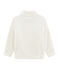 Sweatshirt polaire moutonné enfant garçon blanc MARSHMALLOW
