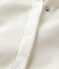 Cardigan en coton/lin uni Femme blanc MARSHMALLOW