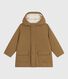 Parka enfant mi-longue unie