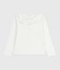 Tee-shirt enfant manches longues en coton uni