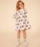 Robe imprimée manches longues en molleton enfant fille AVALANCHE+INCOGNITO/ MULTICO