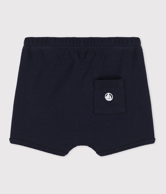 Short en coton bébé bleu SMOKING