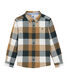 Chemise à carreaux garçon en popeline