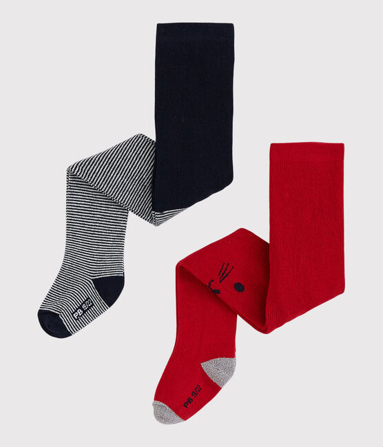 Lot de 2 paires de collants bébé variante 3