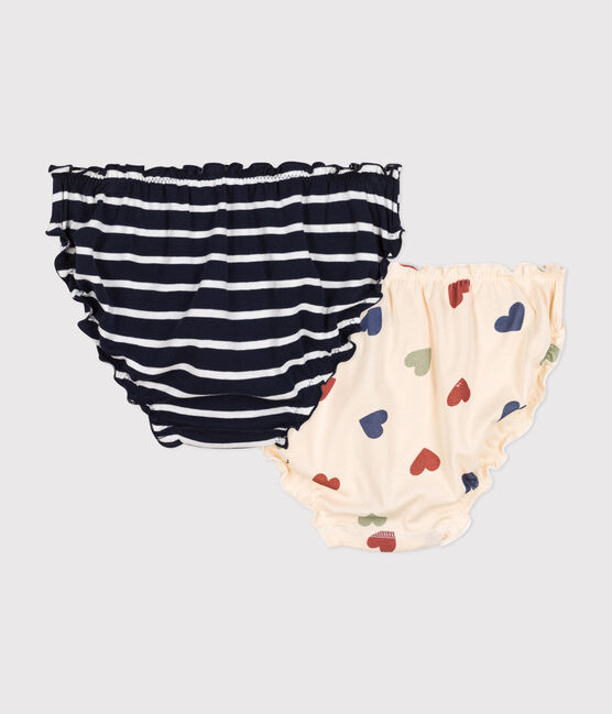 Lot de 2 culottes froufrou en coton femme variante 1