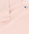 Tee-shirt L'ICONIQUE col rond en coton Femme rose SALINE