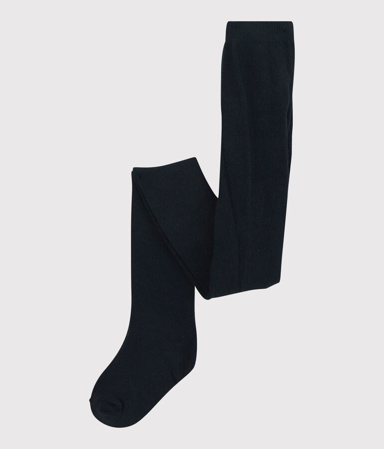 Collant enfant fille bleu ABYSSE