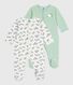 Lot de pyjamas bébé en coton imprimé