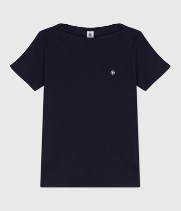 Tee-shirt Femme Iconique col amiral en coton