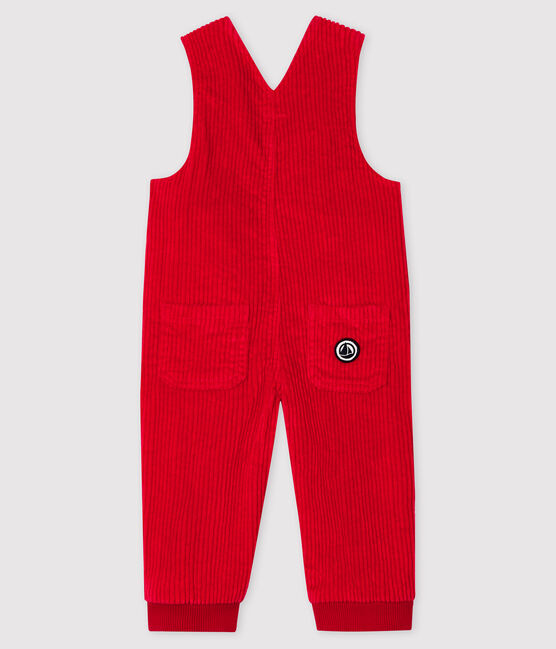 Salopette longue bébé garçon rouge TERKUIT