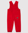 Salopette longue bébé garçon rouge TERKUIT