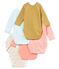 Lot de 5 bodies naissance bébé fille variante 1